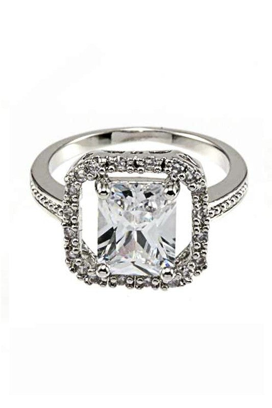 Cubic Zirconia Ring